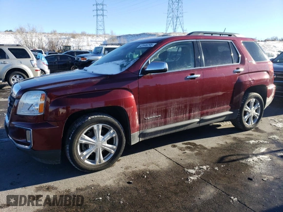 2016 GMC Terrain SLE with VIN 2GKFLTE3XG6245738, listed as a Copart auction lot 42446295 with 132,604 mi miles and Salvage Title. Bid and sale history available at DreamBid. Image 1.