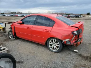 2009 Mazda Mazda3 i Touring Value with VIN JM1BK32F091187611, listed as a Copart auction lot 46657475 with 0 mi miles and Salvage Title. Bid and sale history available at carsss.com. Image 2.