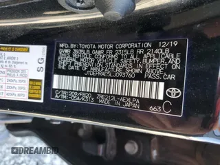 2020 Toyota Corolla LE with VIN JTDEPRAE5LJ093760, listed as a Copart auction lot 52483435 with 140,897 mi miles and Salvage Title. Bid and sale history available at DreamBid. Image 14.