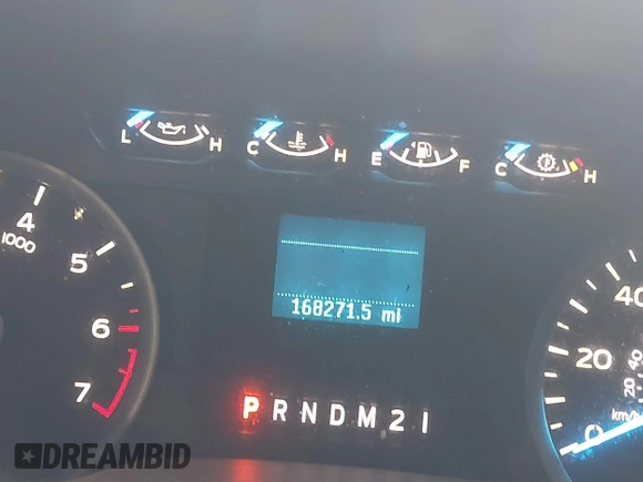 2016 Ford F-150 XL with VIN 1FTEW1CF5GKD18477, listed as a IAAI auction lot 41295275 with 168,271 mi miles and . Bid and sale history available at DreamBid. Image 15.
