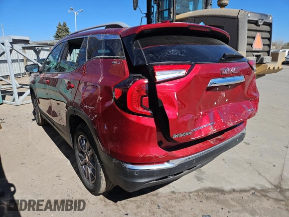 2023 GMC Terrain SLT с VIN 3GKALVEG6PL202695, выставлен на аукционе Copart как лот 48152095 с пробегом 17 523 миль миль и Списание • Salvage title. История ставок и продаж доступна на DreamBid. Изображение 2.