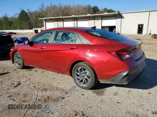 2024 Hyundai Elantra SEL with VIN KMHLM4DGXRU702893, listed as a Copart auction lot 46631995 with 29,294 mi miles and Salvage Title. Bid and sale history available at carsss.com. Image 2.