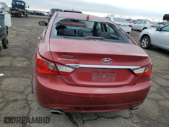 2013 Hyundai Sonata Limited with VIN 5NPEC4AC5DH793995, listed as a Copart auction lot 46710565 with 87,774 mi miles and Salvage Title. Bid and sale history available at DreamBid. Image 6.