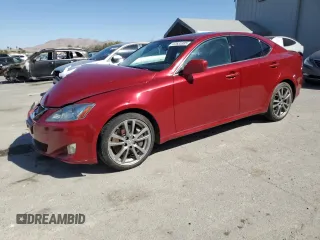 2008 Lexus IS 350 with VIN JTHBE262685018336, listed as a Copart auction lot 52635385 with 144,233 mi miles and Salvage title. Bid and sale history available at DreamBid. Image 1.