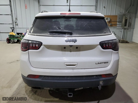 2019 Jeep Compass Limited with VIN 3C4NJCCB4KT663000, listed as a Copart auction lot 41504145 with 89,028 mi miles and Salvage Title. Bid and sale history available at carsss.com. Image 6.