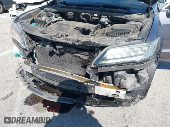 2017 Acura RDX with VIN 5J8TB3H3XHL020663, listed as a IAAI auction lot 41993021 with 92,307 mi miles. Bid and sale history available at carsss.com. Image 6.