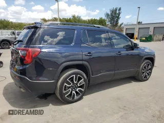 2021 GMC Acadia SLE with VIN 1GKKNKLA2MZ139157, listed as a Copart auction lot 53075385 with 73,025 mi miles and Clean Title. Bid and sale history available at carsss.com. Image 3.