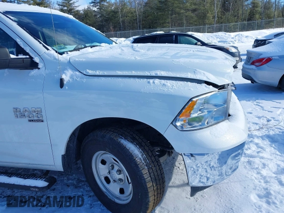 2022 Ram 1500 Tradesman with VIN 3C6JR6DG4NG412663, listed as a IAAI auction lot 41519632 with 16,286 mi miles and . Bid and sale history available at DreamBid. Image 19.
