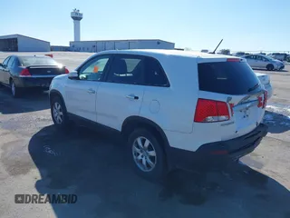 2011 Kia Sorento LX with VIN 5XYKT3A1XBG130115, listed as a IAAI auction lot 41844149 with 202,443 mi miles and . Bid and sale history available at carsss.com. Image 3.