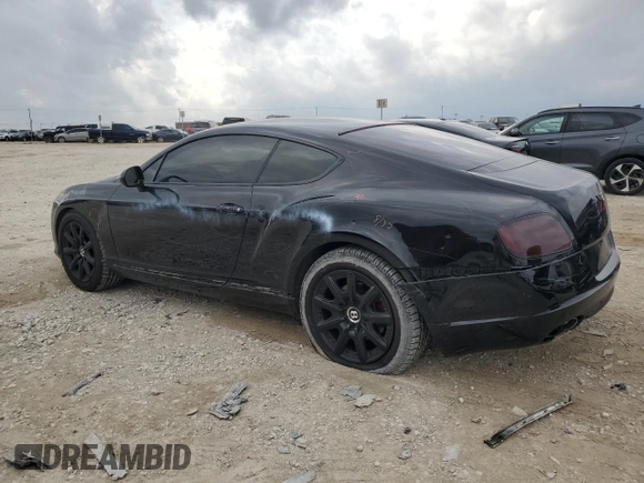 2014 Bentley Continental GT with VIN SCBFT7ZA2EC088631, listed as a Copart auction lot 77829624 with 40,198 mi miles and Salvage Title. Bid and sale history available at DreamBid. Image 2.