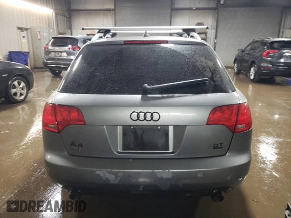 2007 Audi A4 2.0T with VIN WAUKF78E47A100636, listed as a Copart auction lot 41652025 with 141,770 mi miles and Salvage title. Bid and sale history available at DreamBid. Image 6.
