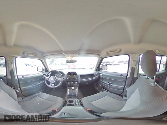 2014 Jeep Patriot Sport with VIN 1C4NJRBB6ED520841, listed as a Copart auction lot 48103545 with 136,012 mi miles and Salvage Title. Bid and sale history available at DreamBid. Image 14.