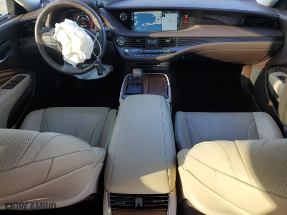 2019 Lexus LS with VIN JTHB51FF0K5009992, listed as a Copart auction lot 79403714 with 49433 miles and Salvage Title. Bid and sale history available at carsss.com. Image 8.