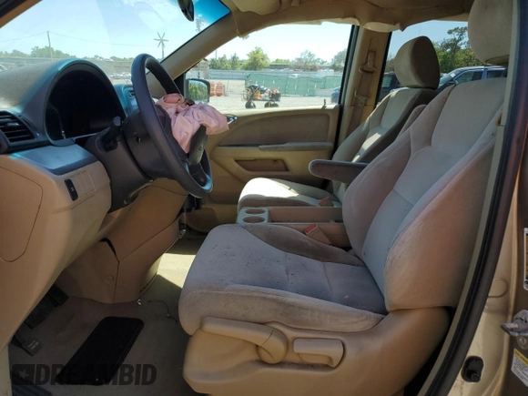 2010 Honda Odyssey LX with VIN 5FNRL3H21AB018077, listed as a Copart auction lot 50621515 with 0 mi miles and Salvage Title. Bid and sale history available at carsss.com. Image 7.