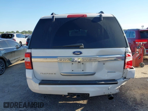 2016 Ford Expedition Max Platinum with VIN 1FMJK1LTXGEF31256, listed as a IAAI auction lot 42475858 with 134,167 mi miles and . Bid and sale history available at DreamBid. Image 16.