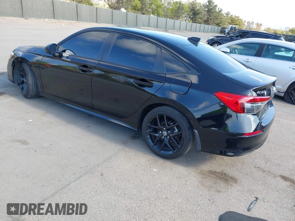 2023 Honda Civic Sport with VIN 2HGFE2F55PH505548, listed as a IAAI auction lot 42128060 with 46,350 mi miles and . Bid and sale history available at DreamBid. Image 3.