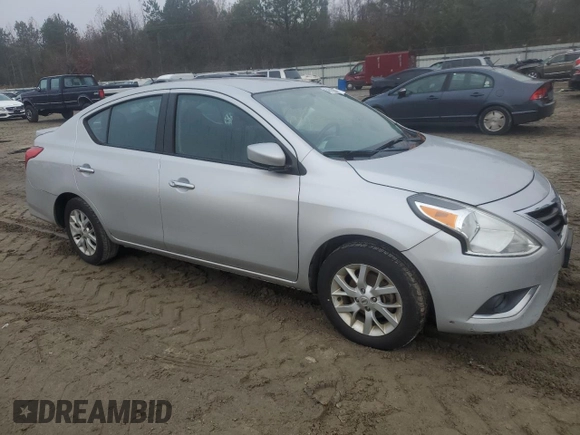 2018 Nissan Versa SV с VIN 3N1CN7AP3JL839098, выставлен на аукционе Copart как лот 84611954 с пробегом 247 385 миль миль и Чистый • Clean title. История ставок и продаж доступна на DreamBid. Изображение 4.