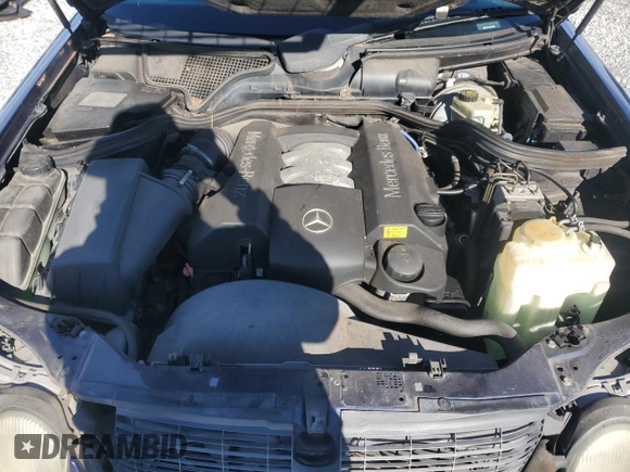 1998 Mercedes-Benz E-Class with VIN WDBJF65F3WA642006, listed as a Copart auction lot 87309994 with 129,837 mi miles and Salvage Title. Bid and sale history available at carsss.com. Image 11.