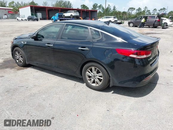 2017 Kia Optima LX with VIN 5XXGT4L39HG139895, listed as a IAAI auction lot 42495343 with 105,346 mi miles and . Bid and sale history available at DreamBid. Image 3.