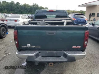 2005 GMC Canyon 1SF SLE Z71 with VIN 1GTDT136X58262521, listed as a Copart auction lot 73214044 with 0 mi miles and Salvage Title. Bid and sale history available at carsss.com. Image 6.