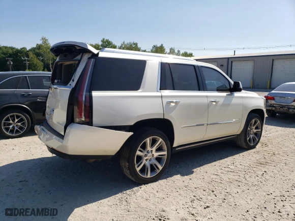 2015 Cadillac Escalade Premium with VIN 1GYS4NKJ2FR696908, listed as a Copart auction lot 70384014 with 142,531 mi miles and Salvage Title. Bid and sale history available at carsss.com. Image 3.
