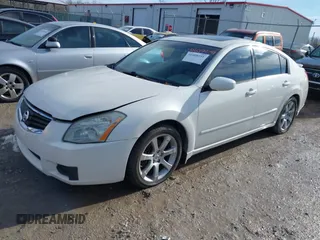 2007 Nissan Maxima 3.5 SE with VIN 1N4BA41E57C821830, listed as a IAAI auction lot 41609251 with 232,052 mi miles. Bid and sale history available at carsss.com. Image 2.