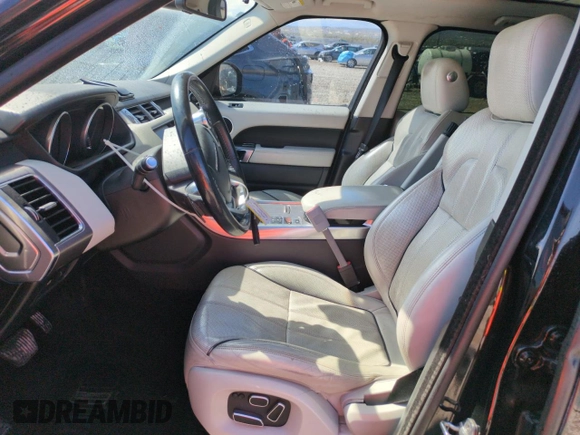 2014 Land Rover Range Rover Sport Supercharged with VIN SALWR2EFXEA305329, listed as a Copart auction lot 54799665 with 98,958 mi miles and Salvage title. Bid and sale history available at DreamBid. Image 7.