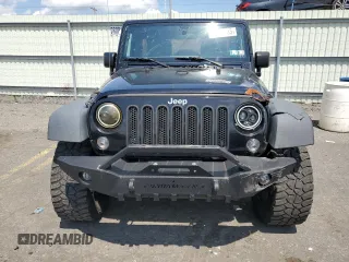 2015 Jeep Wrangler Unlimited Sport with VIN 1C4BJWDG1FL668395, listed as a Copart auction lot 64035035 with 79,972 mi miles and Salvage title. Bid and sale history available at DreamBid. Image 5.