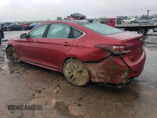 2018 Genesis G80 Sport with VIN KMHGN4JB5JU268376, listed as a Copart auction lot 44997965 with 32,790 mi miles and Salvage Title. Bid and sale history available at DreamBid. Image 2.