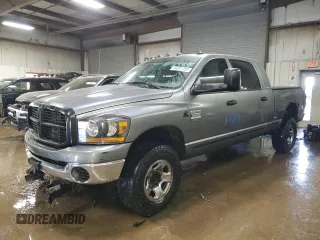 2007 Dodge 2500 Laramie with VIN 3D7KS29C47G750556, listed as a Copart auction lot 49207755 with 146,729 mi miles and Salvage Title. Bid and sale history available at carsss.com. Image 1.