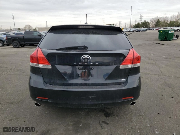 2009 Toyota Venza with VIN 4T3BK11A29U006410, listed as a Copart auction lot 50082605 with 158,383 mi miles and Salvage Title. Bid and sale history available at carsss.com. Image 6.