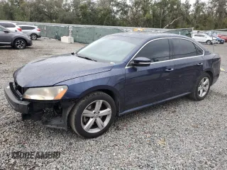 2012 Volkswagen Passat SE with VIN 1VWBH7A38CC108336, listed as a Copart auction lot 88443385 with 109,457 mi miles and Salvage Title. Bid and sale history available at carsss.com. Image 1.