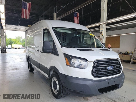 2019 Ford Transit with VIN 1FTYE1CG3KKB86885, listed as a IAAI auction lot 42907665 with 122,910 mi miles and . Bid and sale history available at DreamBid. Image 3.
