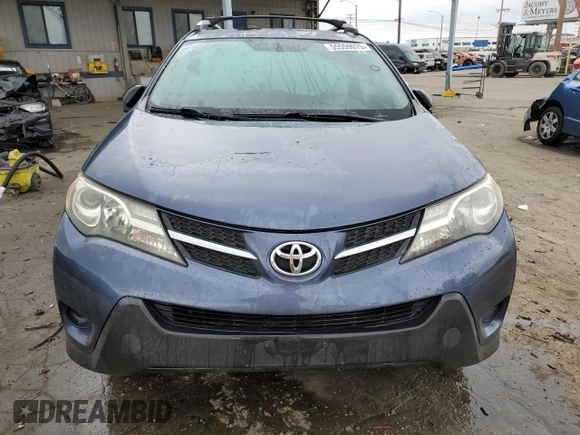 2014 Toyota RAV4 LE with VIN JTMZFREV6ED041246, listed as a Copart auction lot 55559075 with 129,515 mi miles and Salvage title. Bid and sale history available at DreamBid. Image 5.