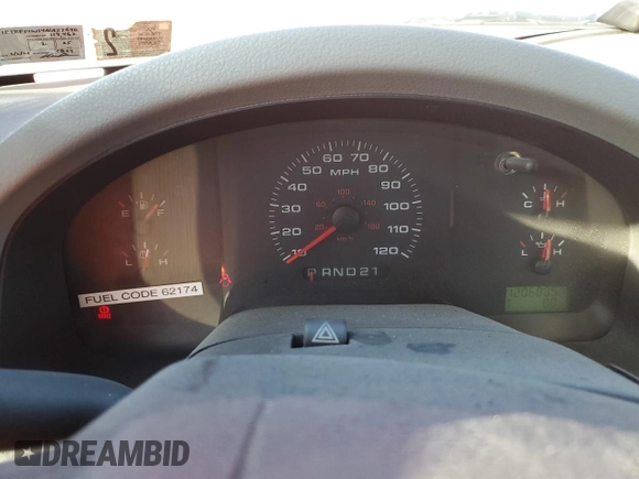 2004 Ford F-150 XL with VIN 1FTRF14W14NA77690, listed as a Copart auction lot 42525055 with 120,688 mi miles and Salvage Title. Bid and sale history available at DreamBid. Image 9.