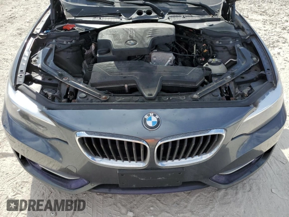 2016 BMW 2 Series 228i xDrive with VIN WBA1L9C56GV767918, listed as a Copart auction lot 88708505 with 69,110 mi miles and Salvage Title. Bid and sale history available at carsss.com. Image 11.
