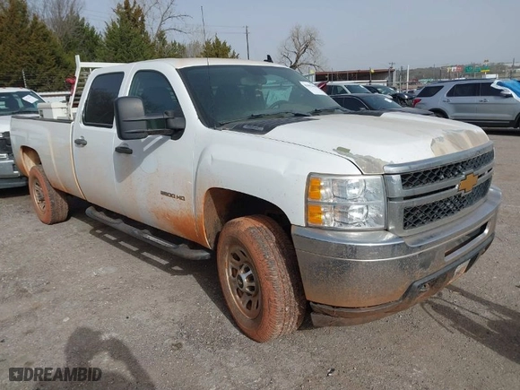 2013 Chevrolet Silverado 2500HD Work Truck with VIN 1GC1CVCG1DF237990, listed as a IAAI auction lot 41802390 with 252,453 mi miles. Bid and sale history available at carsss.com. Image 1.
