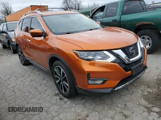 2018 Nissan Rogue S with VIN JN8AT2MT1JW466602, listed as a Copart auction lot 48298244 with 44,467 mi miles and Salvage Title. Bid and sale history available at carsss.com. Image 4.
