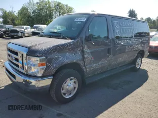 2011 Ford Econoline Passenger XL with VIN 1FBNE3BL4BDA89846, listed as a Copart auction lot 66189414 with 99,684 mi miles and Salvage Title. Bid and sale history available at carsss.com. Image 1.