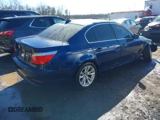 2010 BMW 5 Series 528i xDrive with VIN WBANV1C59AC389383, listed as a IAAI auction lot 41555943 with 124,178 mi miles and . Bid and sale history available at carsss.com. Image 4.