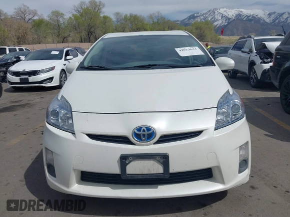 2011 Toyota Prius I with VIN JTDKN3DU1B5327022, listed as a IAAI auction lot 42023631 with 255,638 mi miles and . Bid and sale history available at DreamBid. Image 11.