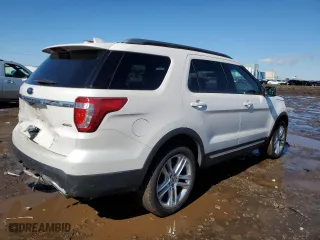 2017 Ford Explorer XLT with VIN 1FM5K8D88HGB69602, listed as a Copart auction lot 47829785 with 149,632 mi miles and Salvage Title. Bid and sale history available at carsss.com. Image 3.