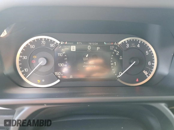 2023 Land Rover Defender S with VIN SALEJ6EX2P2121454, listed as a Copart auction lot 85629244 with 32,155 mi miles and Salvage title. Bid and sale history available at DreamBid. Image 9.