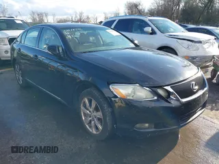 2008 Lexus GS with VIN JTHCE96S180019551, listed as a IAAI auction lot 38621596 with 141,645 mi miles. Bid and sale history available at carsss.com. Image 1.