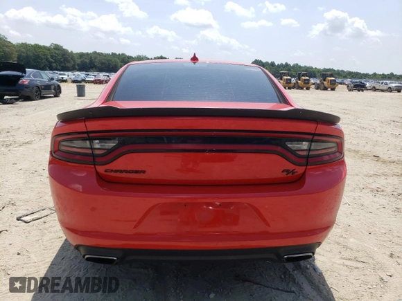 2017 Dodge Charger R/T with VIN 2C3CDXCT5HH642032, listed as a Copart auction lot 62065795 with 97,963 mi miles and Salvage title. Bid and sale history available at DreamBid. Image 6.
