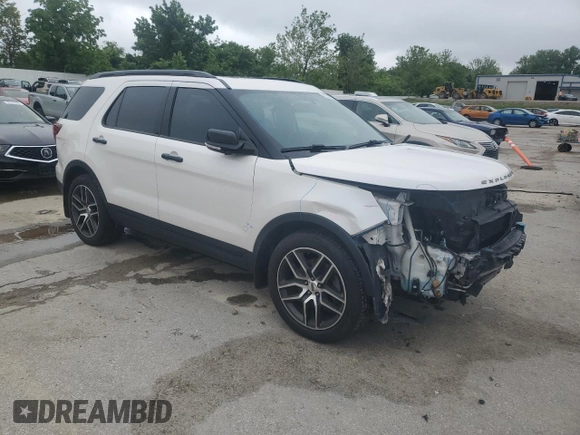 2017 Ford Explorer Sport с VIN 1FM5K8GT3HGC47154, выставлен на аукционе Copart как лот 59020825 с пробегом 91 014 миль миль и Списание • Salvage title. История ставок и продаж доступна на DreamBid. Изображение 4.
