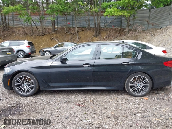 2018 BMW 5 Series 540i xDrive with VIN WBAJE7C58JG891098, listed as a IAAI auction lot 42331320 with 55,172 mi miles and . Bid and sale history available at DreamBid. Image 14.