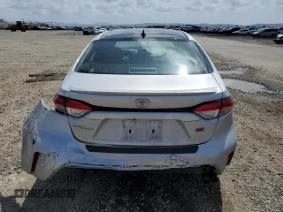 2022 Toyota Corolla SE with VIN 5YFS4MCE6NP129188, listed as a Copart auction lot 51492575 with 41,501 mi miles and Salvage Title. Bid and sale history available at DreamBid. Image 6.