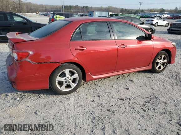 2013 Toyota Corolla L with VIN 5YFBU4EE8DP187783, listed as a Copart auction lot 50708805 with 289,773 mi miles and Salvage Title. Bid and sale history available at carsss.com. Image 3.