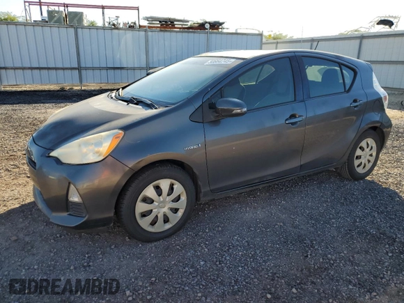 2012 Toyota Prius One with VIN JTDKDTB39C1508830, listed as a Copart auction lot 50664745 with 244,191 mi miles and Clean Title. Bid and sale history available at DreamBid. Image 1.